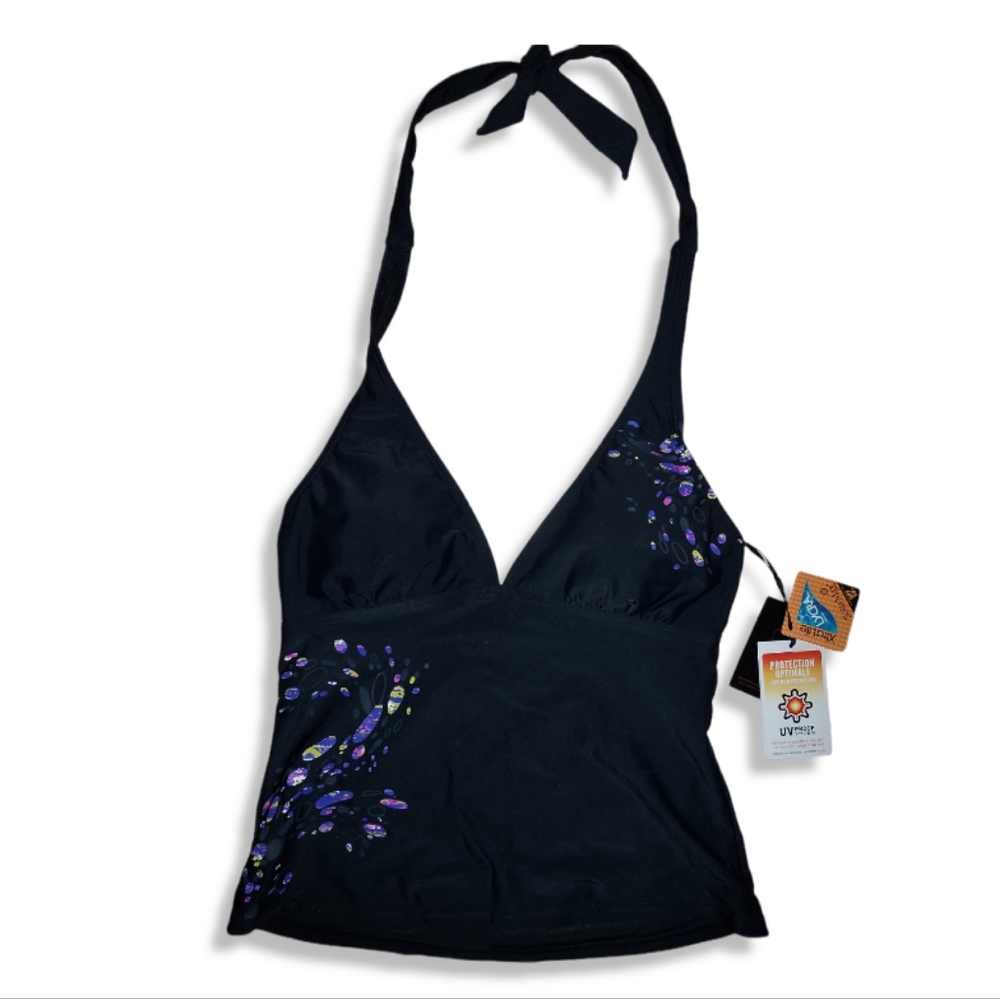 NWT Tag Studio Halter Swim Top